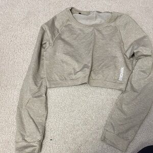 Gymshark Light Green Crop Top